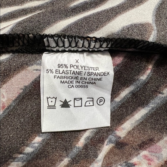 Pennington’s Animal Print Spaghetti Strap Dress Sz X - Picture 5 of 6